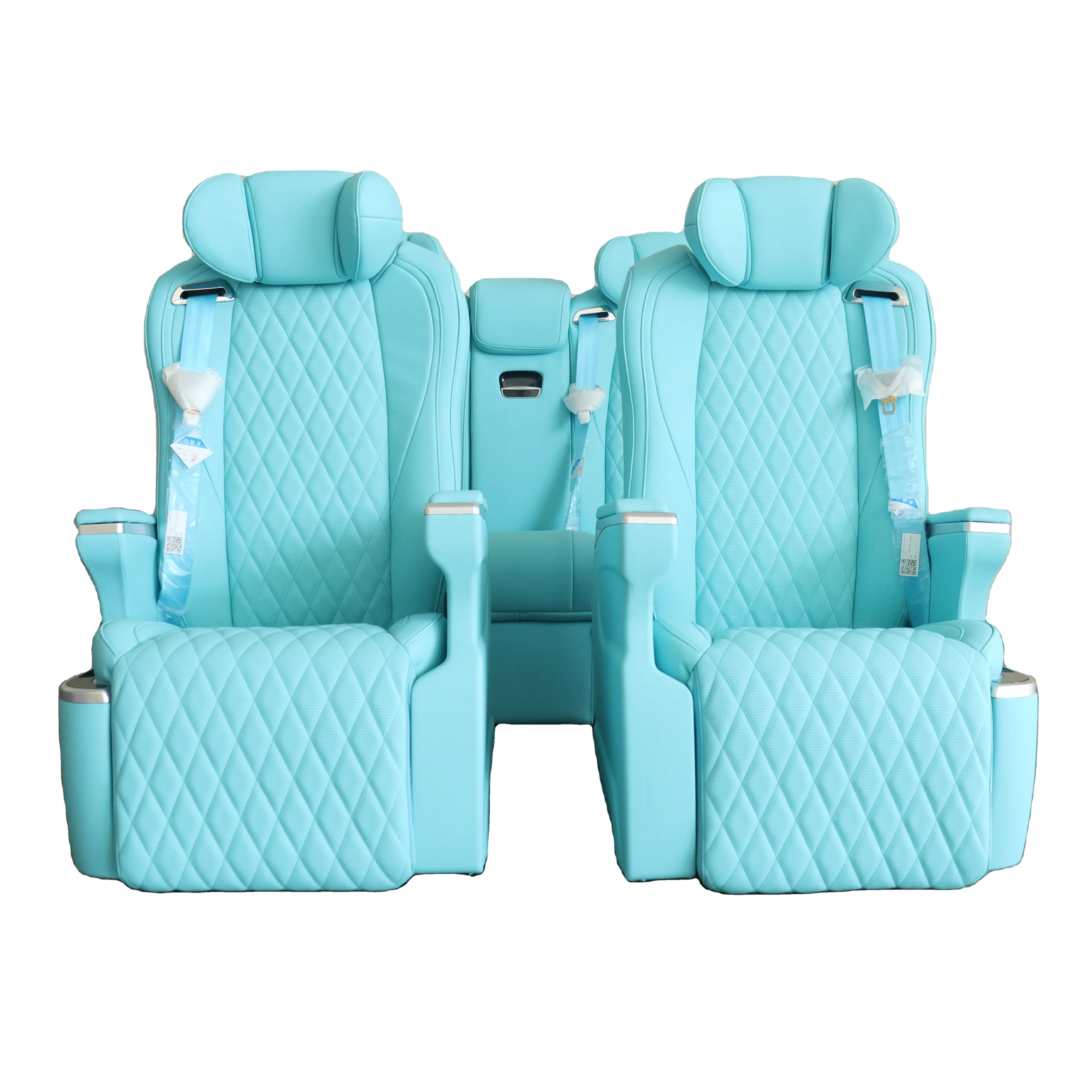 Assento reclinável para carros de luxo, assento elétrico VIP em couro para Toyota Benz Vito Alphard, com interior personalizado