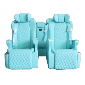 Custom Interior Modified Auto Seat Electric VIP Leather Van Luxury Car Recliner Seats For Toyota Benz Vito Alphard