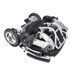 <span class=keywords><strong>Fauteuil</strong></span> <span class=keywords><strong>roulant</strong></span> <span class=keywords><strong>électrique</strong></span> pliable <span class=keywords><strong>tout</strong></span>-<span class=keywords><strong>terrain</strong></span> avec deux moteurs et amortisseurs pour une utilisation <span class=keywords><strong>tout</strong></span>-<span class=keywords><strong>terrain</strong></span> - Product Image 6