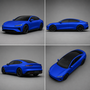 Film de protection de peinture (PPF) XP3M Satin Liquid Metallic Blue Matte Satin TPU pour voiture, 7,5 mil, auto-réparant, anti-rayures, anti-jaunissement - Product Image 2