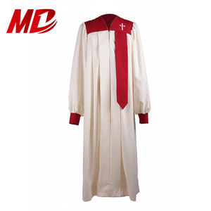 Túnica de Coro Unisex Mate Senior Carly, Túnica Larga de Iglesia con Manga Ajustable - Product Image 3