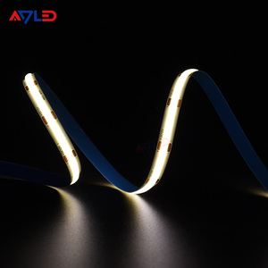 Ruban LED COB fin, rouleau de 5 m, 480 puces, DC24V, largeur de 8 mm, pour enseignes rétroéclairées, éclairage d'ambiance décoratif sous le comptoir - Product Image 3