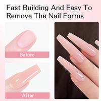 ZRKGEL Nouveautés Kit de Gel UV pour Ongles d'Art Écologique Haut de Gamme Construction Dure Extension Échantillon Gratuit