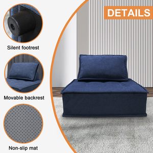 Italiaanse Minimalistische Modulaire Bankstel-Converteerbare Stoffen Blokken, Gratis Combinatie Woonkamermeubilair Voor Moderne Huizen - Product Image 5