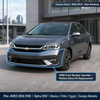 Nouvelles pièces de carrosserie OEM, pare-chocs avant avec calandre supérieure pour Chevrolet Aveo 2024 310C Mexique Égypte avec garantie de 12 mois
