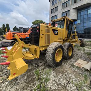 Choix économique pour niveleuse à moteur d'occasion 140H importée des États-Unis Caterpillar 140h 140g 140K 14 tonnes Pompe hydraulique PLC en bon état - Product Image 2