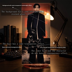 ขาตั้งโชว์สินค้า YAKELIKE รุ่น Colored Window Stand 2026 สำหรับ <span class=keywords><strong>World</strong></span> Tour Series Bts7v แบบไร้รอยต่อ พิมพ์ลายด้านใน ของขวัญทางธุรกิจ ขาตั้งโชว์สินค้าแบบกำหนดเอง - Product Image 4