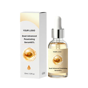 プライベートブランド カタツムリ粘液美容液 スネイルセラム スキンケア美容液 カタツムリ美容液 毎日の顔の保湿と修復用 - Product Image 1
