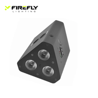 Projecteur LED sans fil DMX 3x18W RGBWA+UV 6-en-1 sur batterie, mini projecteur de scène, télécommande IR 2.4G pour DJ, bar, mariage, fête