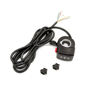 Accélérateur de vitesse pour vélo électrique 24V/36V/48V, accélérateur à <span class=keywords><strong>pouce</strong></span> Wuxing avec indicateur de puissance, accessoires pour vélo électrique - Product Image 6
