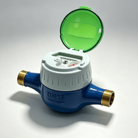 Factory Price R315 Digital Volumetric Brass Water Meter DN15 (1/2") Cold Water Meter | IP68 | OEM Customizable Horizontal