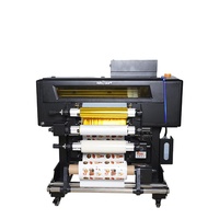 Nouvelle imprimante de boîte cadeau en métal de genre DTF automatique étiquette en cristal d'encre UV marques de commerce éco-solvant impression par transfert à froid