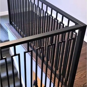 <span class=keywords><strong>Balustrade</strong></span> d'<span class=keywords><strong>extérieur</strong></span> en fer, alliage d'aluminium, laiton, acier inoxydable européen, <span class=keywords><strong>PVC</strong></span>, certifiée ISO9001, résistante à la rouille, pour jardin, centre commercial, escalier - Product Image 3