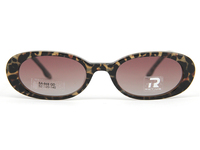 Lunettes de soleil polarisées en acétate pour femmes, forme ovale, faites à la main, avec motif léopard et logo personnalisé, protection UV400