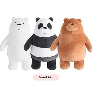 Notre ours nu en <span class=keywords><strong>peluche</strong></span> mignon oreiller poupée soulagement du Stress Super doux en <span class=keywords><strong>peluche</strong></span> pour princesse cadeau ornements en gros nous ours nus - Product Image 6