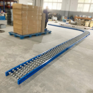 Système de convoyeur à rouleaux manuel de type fixe en acier inoxydable Nuohua pour le transport de fruits - Product Image 5