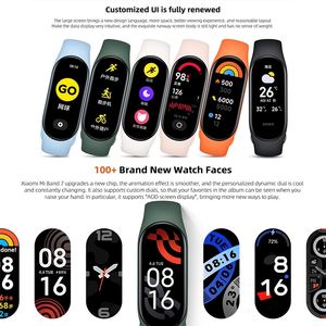   Reloj Inteligente <span class=keywords><strong>Mi</strong></span> <span class=keywords><strong>Band</strong></span> <span class=keywords><strong>7</strong></span>, Pantalla AMOLED de <span class=keywords><strong>1.62</strong></span> Pulgadas Siempre Encendida, 15 Días de Autonomía en Espera, Correas para Reloj - Product Image 3