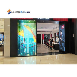 Indoor P3.9 <strong>Flexible</strong> <strong>LED</strong> <strong>Display</strong> with High Transparency Integrated <strong>LED</strong> Driver for Retail Store Holographic Screen - Product Image 1