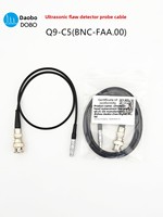 Câble de sonde Q9-C5 dédié à la détection de défauts de haute précision, test non destructif, signal de données ultrasonique haute fréquence BNC-FAA00