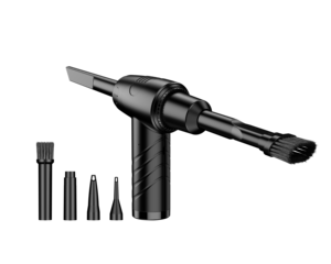 Aspirateur à main sans fil, noir, en plastique, avec une seule buse, souffleur d'air portable pour voiture - Product Image 6