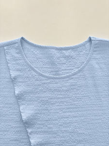 Conjunto de Dos Piezas para Mujer, Primavera/Verano 2026, Estampado Formal, 100% Poliéster, Largo hasta la Rodilla, Top de Manga Corta y Pantalones Cortos - Product Image 5