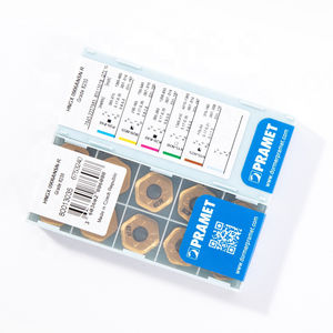 ดอกกัดคาร์ไบด์สองด้าน Pramet HNGX0906ANSN-R 8230 สำหรับงานกัด CNC พร้อมเคลือบ AlTin สำหรับงานกัดแบบ Climb Milling - Product Image 3