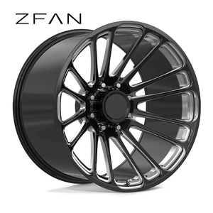 Jantes forgées ZFAN Deep Dish 20-30 pouces noir mat 6x139.7 ET25-40mm pour Ford F-150 GMC Ram Toyota - Product Image 3