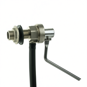 Robinet flottant Catis Type 1/2 285 mm, vanne de remplissage nickelée - Product Image 3