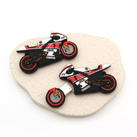 Cadeaux d'affaires personnalisés cool moto clé USB Mini 4 go 8 go 16 go 32 go 64 go 128 go en caoutchouc promotionnel clé USB