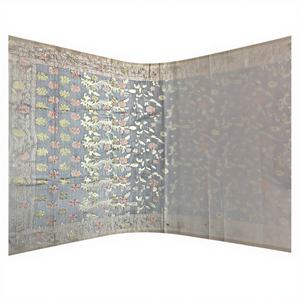 ผ้าส่าหรีวิสโคส ซารัง ทัตตวา - ไม่ยับ ระบายความชื้นได้ดี เหมาะสำหรับงานปาร์ตี้ - Product Image 1