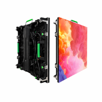 Écran LED de location P3.91 500x500mm avec boîtier en aluminium moulé sous pression, mur vidéo LED intérieur/extérieur pour scène, concerts, événements, mariages