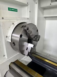 Torno de Cama Plana CK6150, Longitud de Torneado de 1000 mm, Torno Manual con Portaherramientas de 4 Estaciones para Torneado de Metal - Product Image 6