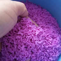 1KG DIY kerajinan Slime Sprinkles Halloween oranye hijau ungu hitam kelelawar campuran polimer tanah liat penyiram irisan