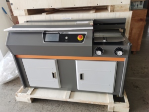 Macchina per Rilegatura Automatica Elettrica FRONT C50 A4 con Colla Laterale, Lunghezza Massima 340mm, Schermo Touch da 7'', Struttura in Metallo - Product Image 5