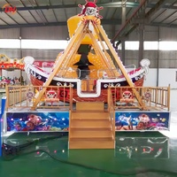 Fabricant chinois d'équipements d'attractions de fête foraine, manèges pour enfants en forme de bateau pirate pour parcs d'attractions et centres commerciaux