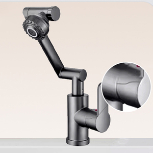 Moderno rubinetto nero lavabo rubinetto singolo manico lavabo <span class=keywords><strong>bagno</strong></span> rubinetto per lavandino rubinetti - Product Image 2