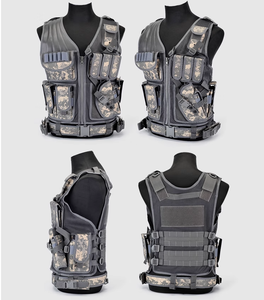 Gilet tattico da gioco CS con 12 buste e fondina per riviste stile gilet <span class=keywords><strong>Molle</strong></span> - Product Image 5