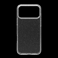 Coque de téléphone transparente en TPU avec paillettes scintillantes de haute qualité pour iPhone 17 Pro Max, protection arrière