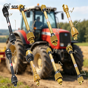 Eje Cardán de Acero para Tractor Agrícola MW con Embrague Dividido para Desbrozadora (Cubierta de Eje de Transmisión y Cubierta de Cortacésped) - Product Image 1