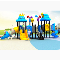 Parc d'attractions Terrain de jeux commercial pour enfants Équipement de terrain de jeu extérieur