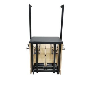 <span class=keywords><strong>Silla</strong></span> de Pilates Wunda de Madera de Roble/Arce, Duradera, Personalizable y Ecológica, con Función de Moldeado Multiforma para Estudio en Casa - Product Image 4
