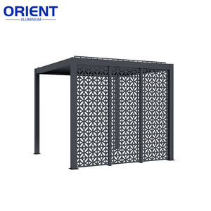 Pérgola de Aluminio con <span class=keywords><strong>Techo</strong></span> Abatible Impermeable, Persianas de Sombra para Jardín, Modelo 1 3*4 - Product Image 5