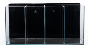 Acuario de Aislamiento de Cristal Ultra Transparente para 5 Bettas con Luz LED WRGB y Filtro Trasero, Tanque de Cría Slim Fighter para Sala de Estar - Product Image 4