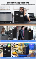 Kiosco de Autopago Automático de Alta Velocidad USW, Cajero Automático Inteligente con SDK, Pantalla Táctil de 10.1 Pulgadas, Android 11 para Tiendas y Comercios