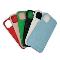 Coque en cuir PU pour téléphone portable, étui de luxe en Faux cuir 2021 avec Logo monogramme personnalisé, pour iPhone 12