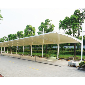 Cochera Cantilever Resistente a la Corrosión con Estructura Tensada para Estacionamiento de Vehículos - Product Image 5