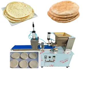 Forma Base De Pizza Comercial Imprensa Hot Bread Baklava Roller Ex Automatic Dough Round Sheeter