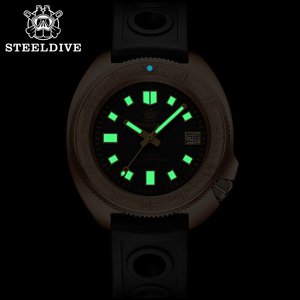นาฬิกา<span class=keywords><strong>เต่า</strong></span>ทองสัมฤทธิ์แท้! นาฬิกาดำน้ำผู้ชาย SD1970S ขนาด 44 มม. ระบบอัตโนมัติ NH35 ตัวเรือนบรอนซ์ กันน้ำ 20ATM - Product Image 4