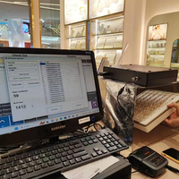 Lecteur de bureau RFID UHF pour bijoux Inventaire de montres de luxe dans les solutions RFID en magasin de détail