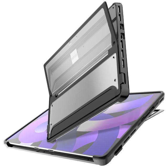 TPU PC Protective Case Shell Skin With Bracket Back Cover for Surface Pro9 Anti Drop Case for Microsoft Tablet